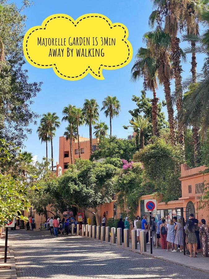 Dreamy Apartment , Exceptional View Of Majorelle Marrakesch Exterior foto